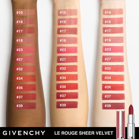 LE ROUGE S HEER VELVET   LIPS 3,4G